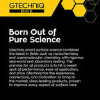 Gtechniq Bike Microfiber Wash Mitt | Ultra Low-Friction Glide, Inner Foam Core Holds High Volume of Wash Suds, Polyester Fibers Capture and Release Contaminants, Minimizes Swirls, Durable