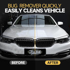 Bug Remover for Cars Exterior - Tree Sap Remover for Car, Quickly Dissolves Bird Poop, Water Spots, Resin & Grease - Safe on Paint, Glass, Chrome & Rubber, Microfiber Towel for Easy Cleaning, 16 fl oz