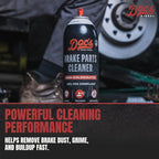 Doc’s Brake Parts Cleaner, Non-Chlorinated – Fast-Drying Brake Cleaner | Removes Brake Dust, Grease, Oil & Brake Fluid | Residue-Free Formula – 1-Pack (14 oz)