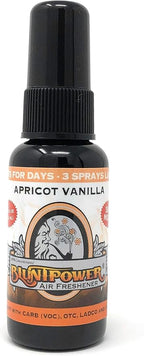 BluntPower (Apricot Vanilla, 1 Pack) Concentrated Odor Eliminator & Diffuser Oil - Room Deodorizer, Odor Eliminator, Air Freshener - Premium Oil Based Air Freshener