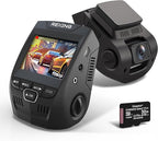 RexingUSA 1080p Dash Cam with 32GB Card - FHD Recorder, 170° Angle, Night Vision, G-Sensor, Parking Mode, Loop Record, Supports up to 128GB