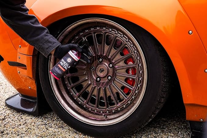 Wheel & Metal Cleaner (8 oz.) | Removes Brake Dust, Grease, Dirt and Road Grime | Safe on Chrome, Steel, Alloy, Painted, Clear Coat, Powder Coated, Steel, and Anodized Aluminum Wheel & Metal