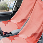 Hahafelt 2 Pack Car Seat Towel Covers with Storage Bag, 63 x 32 Inch Universal Non Slip Waterproof Sweat Protector for Car Truck, Gym Swimming Running, Machine Washable (Death Valley National Park)