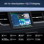 ATOTOZONE X10 7" Double-DIN Android Car Stereo, 8G+128G in-Dash Nav, Backup Cam w Recording, AI Agent & AI Vision, Re-Mote LiveView, 4G LTE, 7.1.2-Ch Audio, HDMI in, Wireless CarPlay/Android Auto