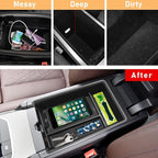 TTCR-II Compatible with 2019-2024 2025 2026 BMW 3 Series Center Console Organizer, For BMW 4 Series Console Organizer Tray i4 G26 2021-2026, For G20 325i 328i 330i and G22 430i 440i Center Armrest Box