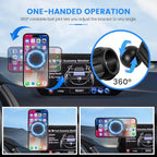 Car Phone Holder Fit for Mazda CX-5 CX5 2017-2020 Accessories 7-Inch Screen Fixed Clip, Cell Phone Mount Compatible with MagSafe Dash Mount Automobile Cradles Hands-Free 360° Rotation