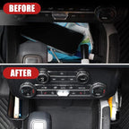 Center Console Shifter Organizer Tray Compatible with Ford Bronco 2/4 Door 2025 2024 2023 2022 2021, Gear Side Storage Box Interior Accessories
