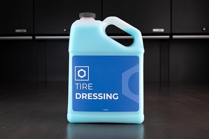 OBSESSED GARAGE - Tire Dressing | Long-Lasting Deep Satin Finish - 1 Gallon