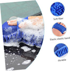 Amosfun 2Pcs Auto Cleaning Gloves Lightweight Car Wash Mitts Durable and Practical Car Cleaning Tool for Vehicle Detailing Convenient Storage and Use