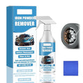Car Rust & Iron Particle Remover Spray, Fast Acting Heavy Duty Metal Cleaner Rust Remover Spray, for Removing Rust and Particles from Cars, Tools, Bolts & More Removers for All Surfaces (1Pc)