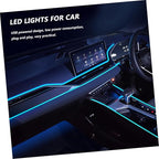 Alipis 3pcs Car Led Lights Ambient Lighting for Car Interior Under Kit High Brightness USB-Powered Easy to Install
