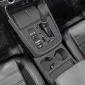 Temmis Center Console Silicone Organizer with Cup Holder for Honda CRV 2023-2026 (Gasoline Version), Full-Wrap Center Consel Electrostatic adsorption Cover for Honda CRV-Black