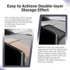 LUWU Dashboard Storage Tray Compatible with 2019-2024 2025 Toyota Corolla / 2022 2023 2024 Corolla Cross Center Console Display Box Hidden Tray Behind Screen 2024 2025 Corolla Accessories