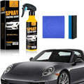 Car Coating Spray Kit, Nano Hydrophobic Ceramic Coating, Easy-to-Spray Auto Paint Protection, Includes Microfiber Cloth for Vehicle Shine & Protection300ml(1sponge+1towel)
