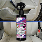 Car Interior Cleaner - 300ml Powerful Fabric Seat Spray, Automotive Upholstery Agent with Deep Stain Removal, Vehicle Carpet Cleaner with Fast Drying Formula, Cleaning Spray for Truck SUV