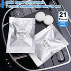 20 Pack Car Air Freshener Refills, Car Air Vent Clip Freshener Replacement Pads, Solid Fragrance Scent Refill Tablets (Lavender/Osmanthus/Lemon/Cologne/Jasmine/Ocean/Peach)