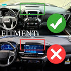 2024 2025 2026 Silverado 1500 Magnetic Phone Mount Compatible with 2019-2026 Chevy Silverado & 2019-2021 GMC Sierra Accessories Metal Cell Phone Holder Dash Platform Mount(No-Drill Installation)