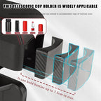 Car Armrest Storage Box Organizer for Nissan Versa 2006–2025, Forearm Wrist Support Adjustable Center Console Armrest Pad Car Seat Gap Filler Organizer