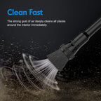 Professional Car Cleaning Gun - Tough Stain Remover for Auto Upholstery, Leak-Proof Multi-Purpose Air Pulse Detail Cleaner Kit, Air Compressor Compatible for Home & Vehicle Interior/Exterior