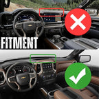 Bulletpoint RubiGrid Metal Dash Mount Phone Holder Compatible with 2019+ Chevrolet Silverado GMC Sierra Multi-Device Holder with 20mm Ball System (Spring-Loaded)