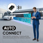 Upgraded Wireless CarPlay Adapter, 2-in-1 Mini Size CarPlay & Android Auto Adapter, Convert Wired to Wireless with USB & USB-C/Type-C, Plug & Play, Stable Control & No Delay, with iPhone & Android