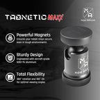 Mob Armor Tabnetic Maxx - Universal Magnetic Tablet Mount for Trucks, Cars, RVs, Heavy Equipment, Adhesive Mounting, Tablet Compatible, Magnetic Phone Mount, Console Accessories