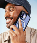 CASETiFY Impact iPhone 15 Plus Case [4X Military Grade Drop Tested / 8.2ft Drop Protection/Compatible with Magsafe] - Animal Prints - Black Kingsnake - Clear Black