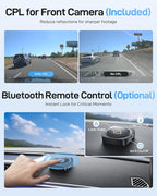 VIOFO A229 Ultra 2CH Dual 4K Dash Cam Front and Rear, Dual STARVIS 2 IMX678 Sensors & 2-Channel 4K HDR, Faster 5GHz Wi-Fi & Precise GPS Car Camera, Voice Control, Super Night Vision 2.0