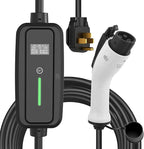 Level 2 EV Charger,32Amp 95-270V,Electric Car Charger Portable EV 25FT Cable with NEMA 14-50 Plug, Adjustable Current,Home EV Charging Station,for J1772 EVs ONLY