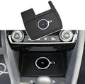 Xipoo Wireless Charger Pad Compatible with 2016-2021 Honda Civic Magnetic Car Wireless Charger Fast Charging Tray Replacement for 2016-2021 Honda Civic Accessories