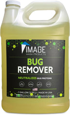Image Wash Products Bug Remover Biodegradable Bug Cleaner for Cars Trucks, RVs & Semi-Trucks Safe for Polished Aluminum & Chrome, Eco-Friendly, Ready-to-Use Formula – Best Car Wash Bug Remover.