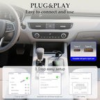 Wireless CarPlay Adapter for iPhone, Converts Factory Wired CarPlay to Wireless, Plug and Play Car Play Wireless Adapter, Auto Connect Dongle for Apple Car Play for Cars from 2016 and iOS 10+