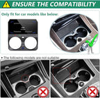 Wireless Car Charger for BMW X5 X5M X6 X6M 2019-2022, 15W Qi Fast Charging Phone Charger Pad for BMW G05/G06 Center Console Accessory, Gift for BMW Owners(Support Original Car Without NFC)