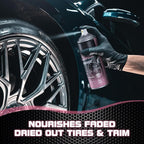 DONKEYPRO Car Interior Cleaner, Polishing Cleaner Detailer Spray for Vehicle Detailing, 450ml Aerosol 15 fl oz with Iron Can (3-Pack)