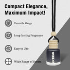 Ikeda Car Air Freshener: Hanging Car Smell Air Freshener | 10ml Round Hanging Car Decoration | Long Lasting Fragrance | For Auto Home | 1pcs (Dark Night(Circular))
