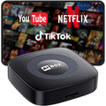 Ai Magic Box for Streaming Netflix/YouTube/TikTok, Wireless CarPlay Adapter Dongle Support TF Card for OEM Wired Car Play & Android Auto Cars