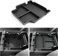 for Center Console Upper Armrest Organizer ABS Materials Compatible with 2014–2019 Silverado/Sierra 1500&2015–2019 Silverado/Sierra 2500HD/3500HD – Split-Bench Folding Seat