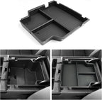 for Center Console Upper Armrest Organizer ABS Materials Compatible with 2014–2019 Silverado/Sierra 1500&2015–2019 Silverado/Sierra 2500HD/3500HD – Split-Bench Folding Seat