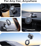 VICSEED 2026 Upgraded Car Phone Holder for Magsafe Car Mount [85 LBS Strongest Suction] Vacuum Magnetic Phone Holders for Your Car 360° Adjustable Car Phone Mount for iPhone 17 Pro Max 16 15 14 13 12