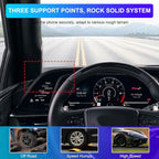 Phone Holder Compatible with Cadillac Escalade 2021-2025,360° Rotation Adjustable Center Console Navigation Screen Cell Phone Holder Fit for Most Smartphones (B)