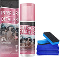 2026 Advanced Car Interior Cleaner Spray - All-Purpose Polishing Detailer for Dashboards, Seats, Leather, and Plastic Surfaces