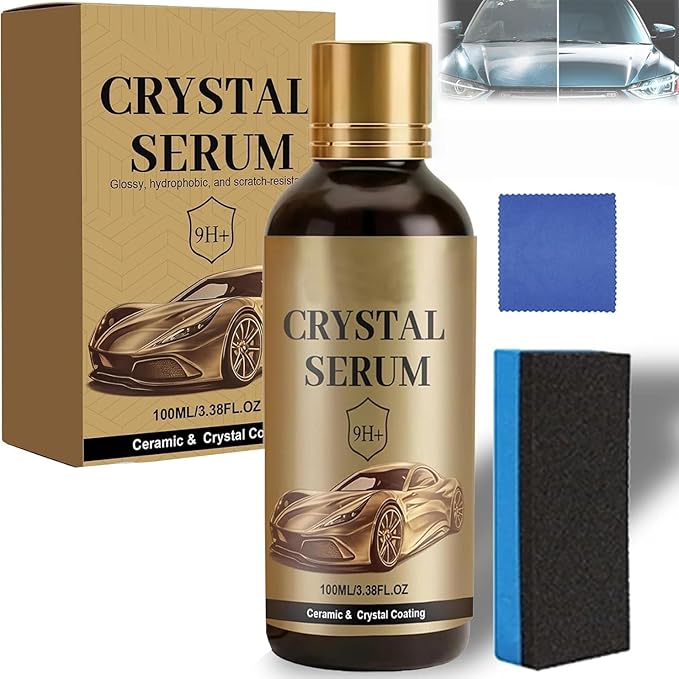 100ML Ceramic Car Coating Kit – Advanced Graphene Ceramic Coating for Cars, Professional 9H Graphene Coatings for Auto Car Detailing Gloss & Protection
