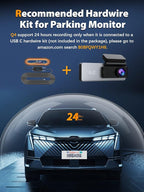 ARIFAYZ Dash Cam Front and Rear 4K+1080P, Free 64GB Card, Built-in WiFi, Dash Camera for Cars, Car Camera, Dual Dashcams for Cars with Night Vision, 24 Hours Parking Monitor, Loop Recording