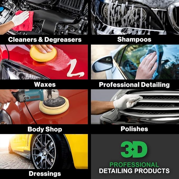 3D BDX Iron Remover – Fast Acting Fallout & Brake Dust Cleaner | Purple Color-Changing Spray for Wheels & Paint | Acid-Free | Made in USA | Car Detailing | 1 Gallon