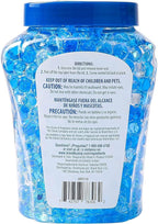 Clorox Fraganzia Crystal Beads Air Freshener, Long Lasting Room Deodorizer and Odor Eliminator Gel Beads to Freshen Home, Car, or Office, Morning Sky Scent, 12 Fl Oz