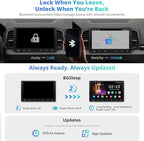 A5L 10.1 inch Android Double DIN Car Stereo, Wireless CarPlay & Android Auto, DriveChat AI, HDMI Out, IoT Control, Fast Boot, DSP 24-Band EQ, Head Unit with OBD2 Scanner, GPS Tracking