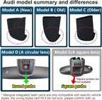 Mangoal 4K Dash Cam fit for Audi (Model A Black) 2019-2026 A4 A6 Allroad A3 A5 Q5 S4 S6 Q7 A8 S8 TT A7 S5 Q3 S3 S7 RS3 RS5 RS6 e-tron, OEM Look, UHD 2160P Video, WiFi & App, GPS, 64GB Card