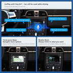 Road Top Wireless CarPlay Android Auto Retrofit Kit for Porsche PCM 3.0 (2008–2012) | Compatible with Cayenne 911 Cayman Boxster | CarPlay Interface Decoder, MirrorLink, Reverse Camera
