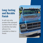 Eastwood 2k Aerosol Spray | Clear Coat Automotive Paint Aerosol Spray with Long-lasting and Durable Finish 11.8 Oz Can | Clear Coat | 4 Pack