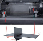 JKCOVER Compatible with Toyota Tacoma Glove Box Dividers Organizer 2016 2017 2018 2019 2020 2021 2022 2023 Accessories,Insert Box ABS Secondary Storage